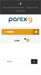 Mobile Screenshot of parex-g.sk